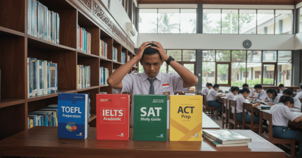 perbedaan toefl ielts sat act
