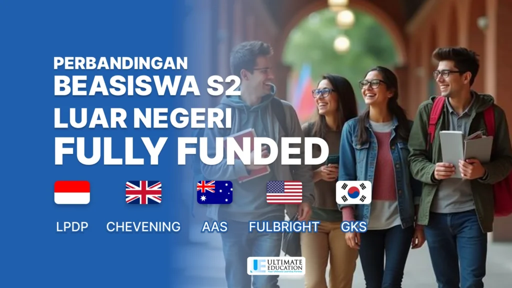 Panduan 35 beasiswa S2 luar negeri fully funded 2026 Ultimate Education